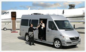 woman using Airport Transfer Services